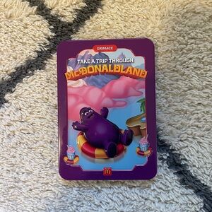 McDonald's Grimace McDonaldland Tin - Purple